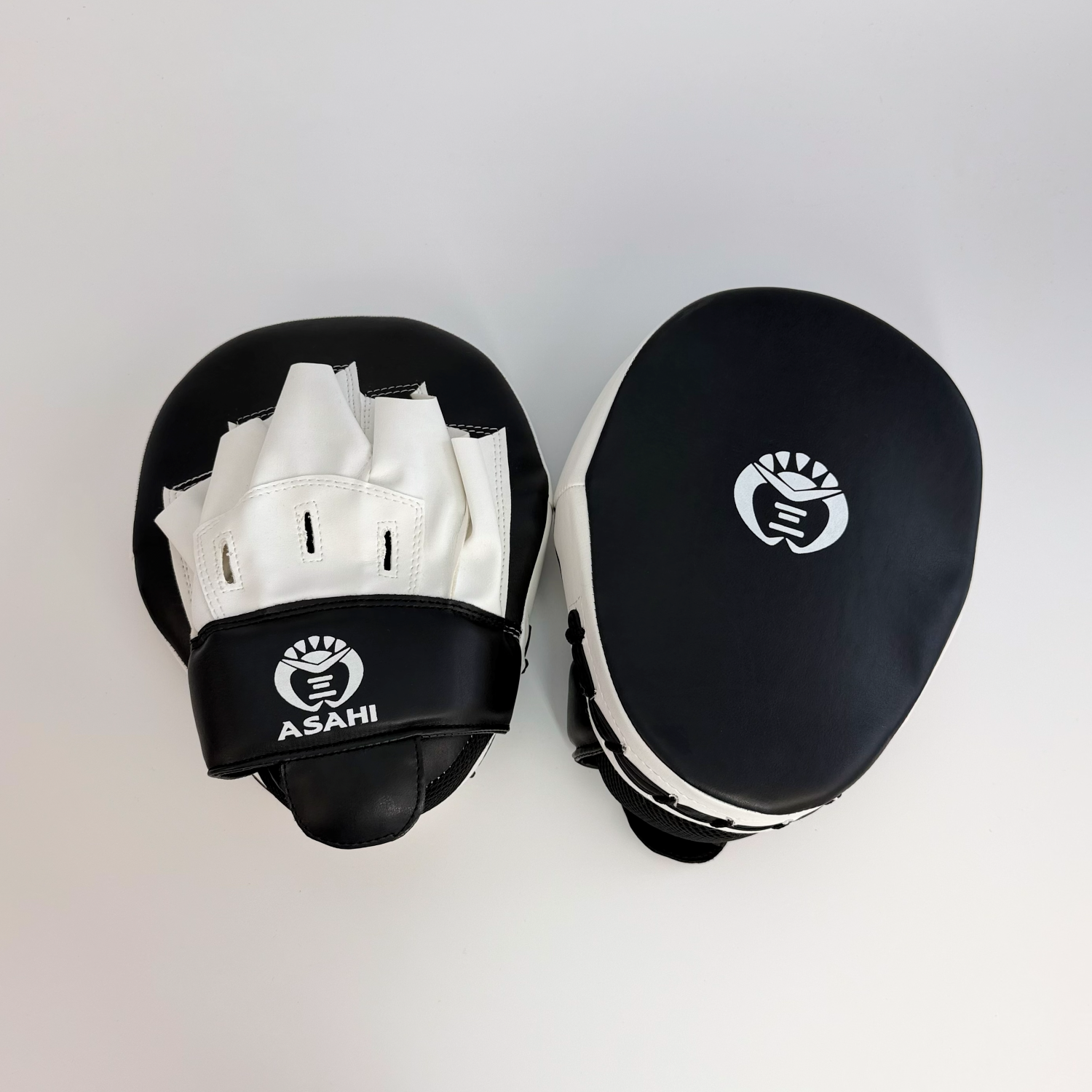 Asahi Curved Vinyl Mitt Full size