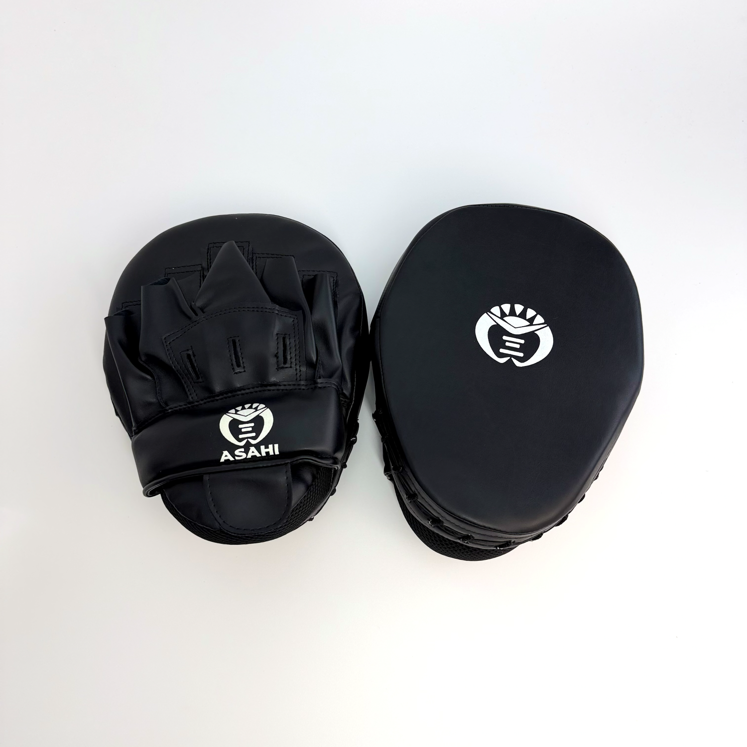 Asahi Curved Vinyl Mitt Full size