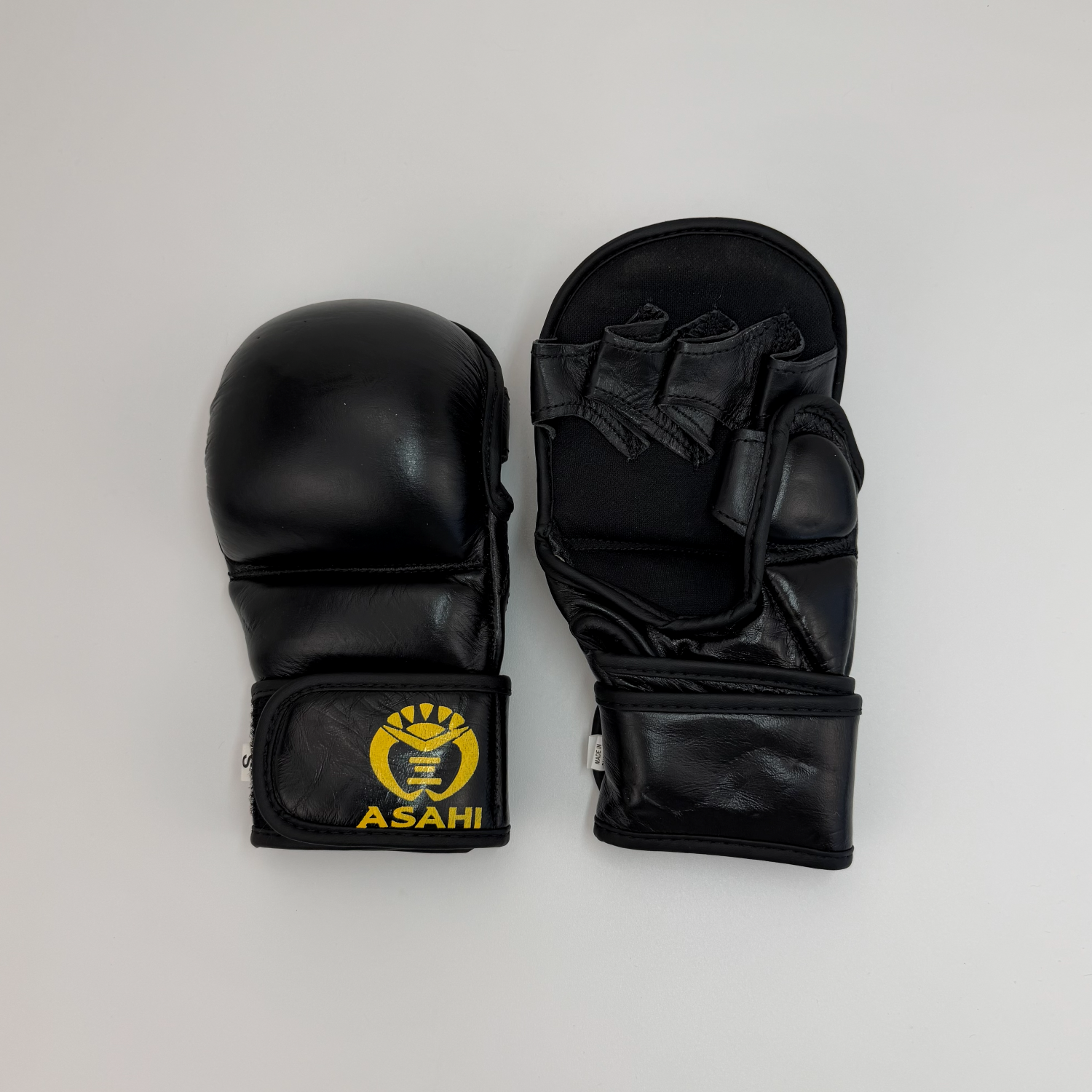 Asahi Leather 6oz Hybrid MMA Gloves
