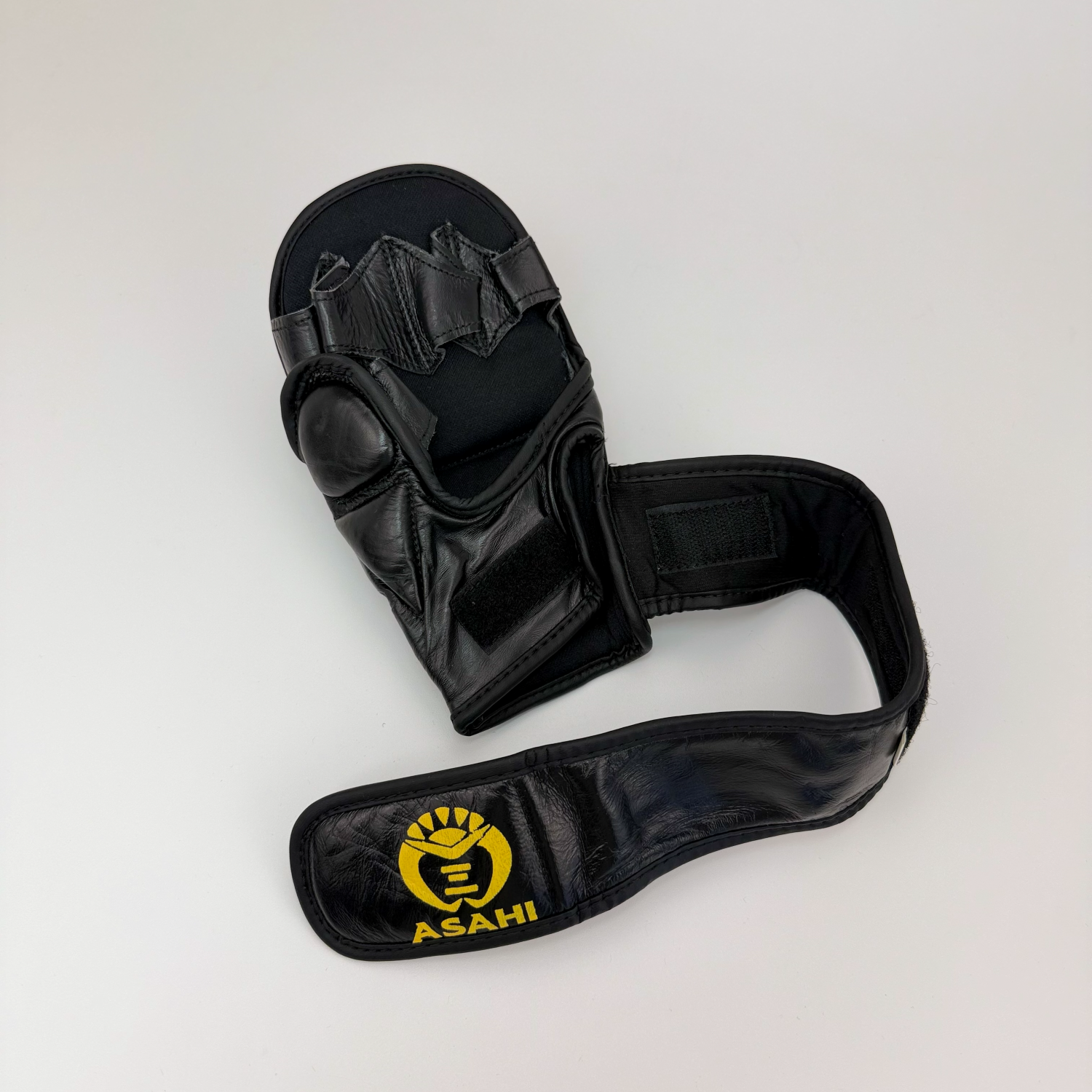 Asahi Leather 6oz Hybrid MMA Gloves