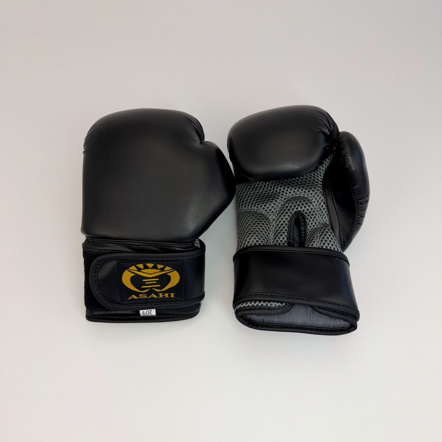 Asahi Vinyl Boxing Gloves with Mesh Palm