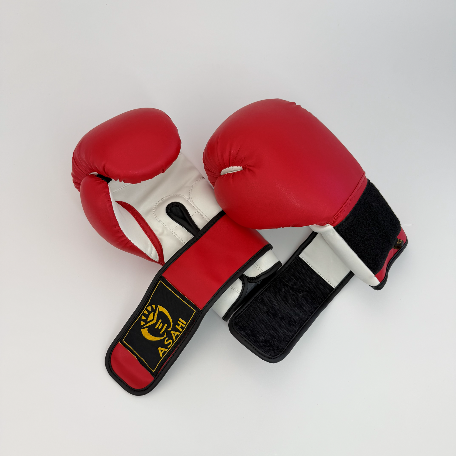 Asahi Vinyl Boxing Gloves with White Vinyl Palm