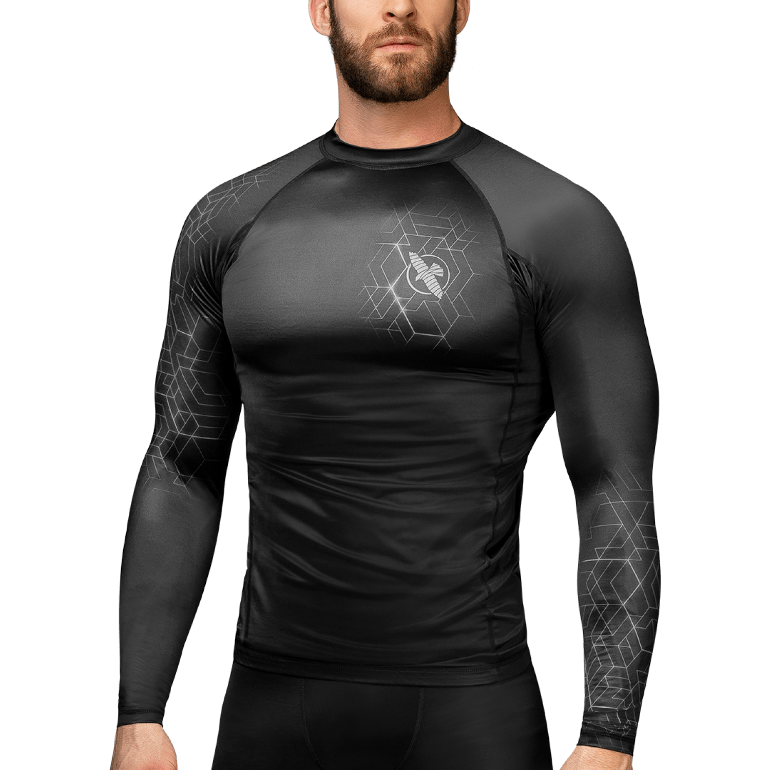 Hayabusa Geo Rash Guard Long Sleeve
