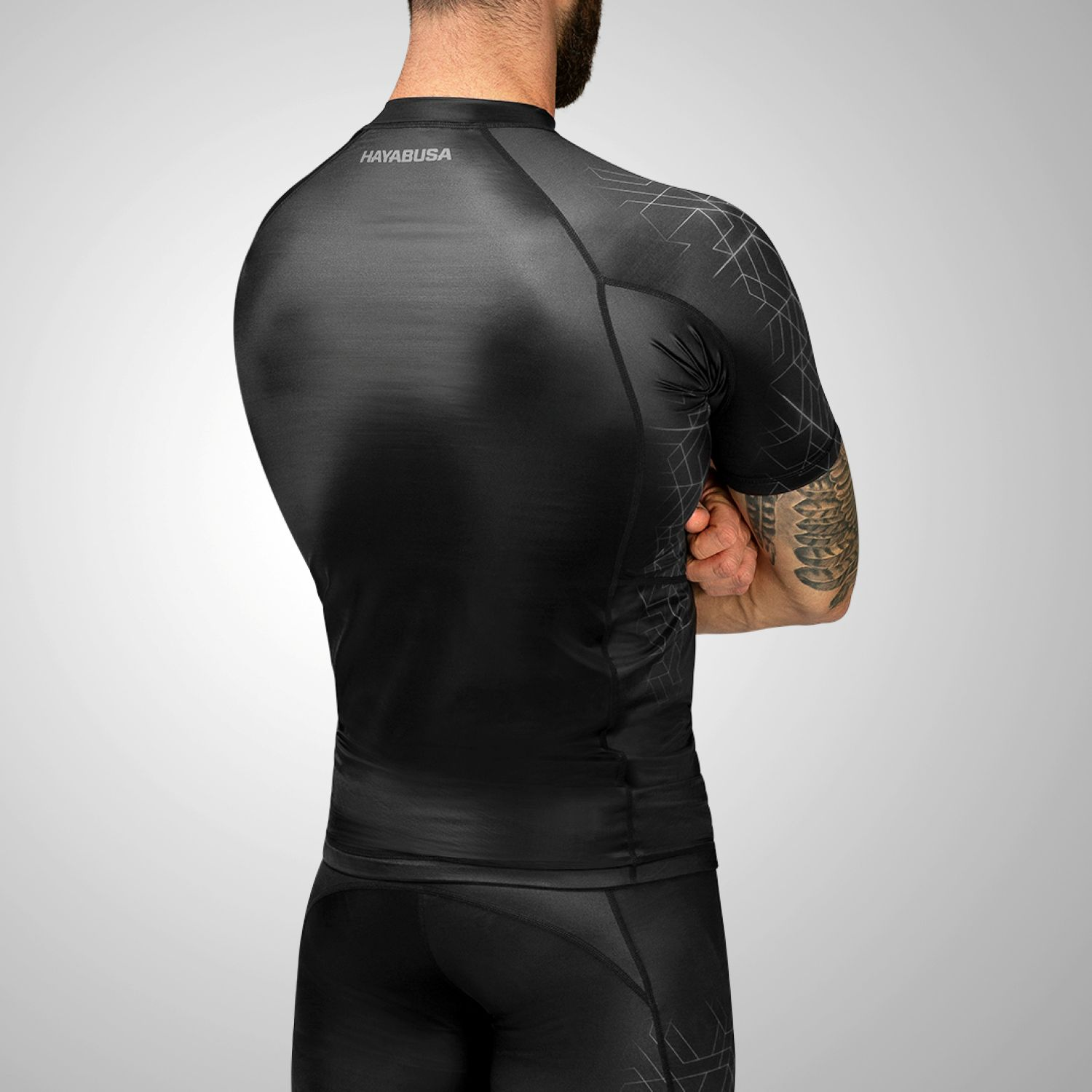 Hayabusa Geo Rash Guard Short Sleeve