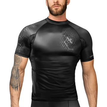 Hayabusa Geo Rash Guard Short Sleeve