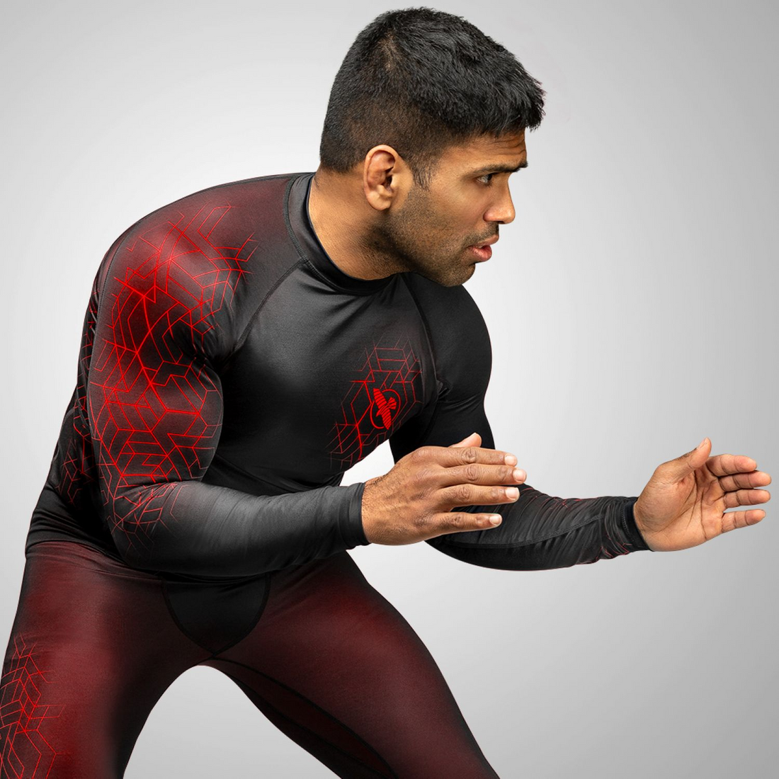 Hayabusa Geo Rash Guard Long Sleeve