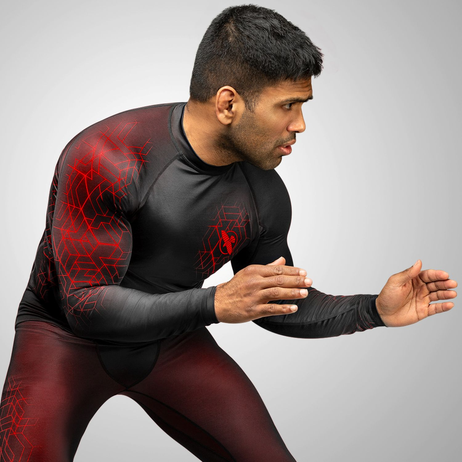 Hayabusa Geo Rash Guard Long Sleeve
