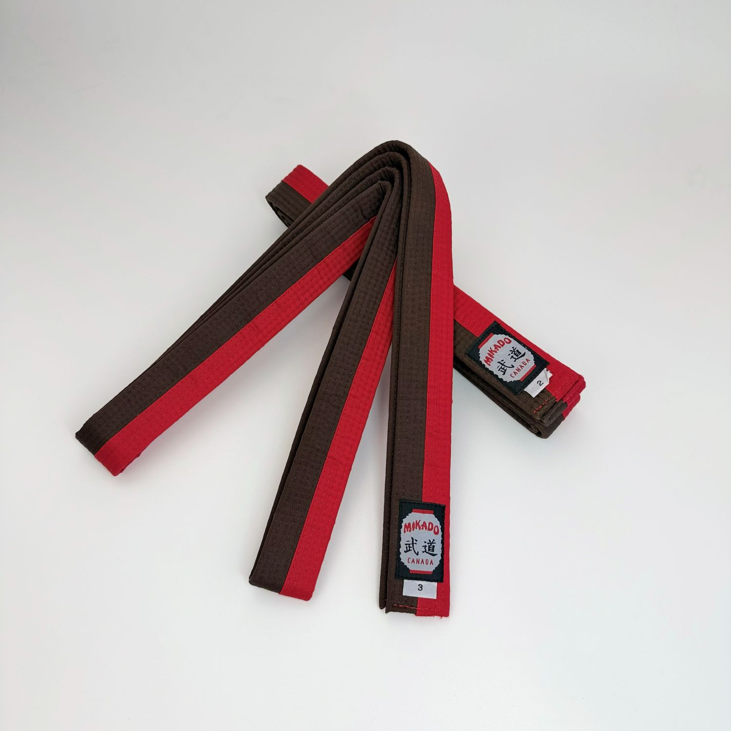 Karate/Judo Belts Half&Half Colours