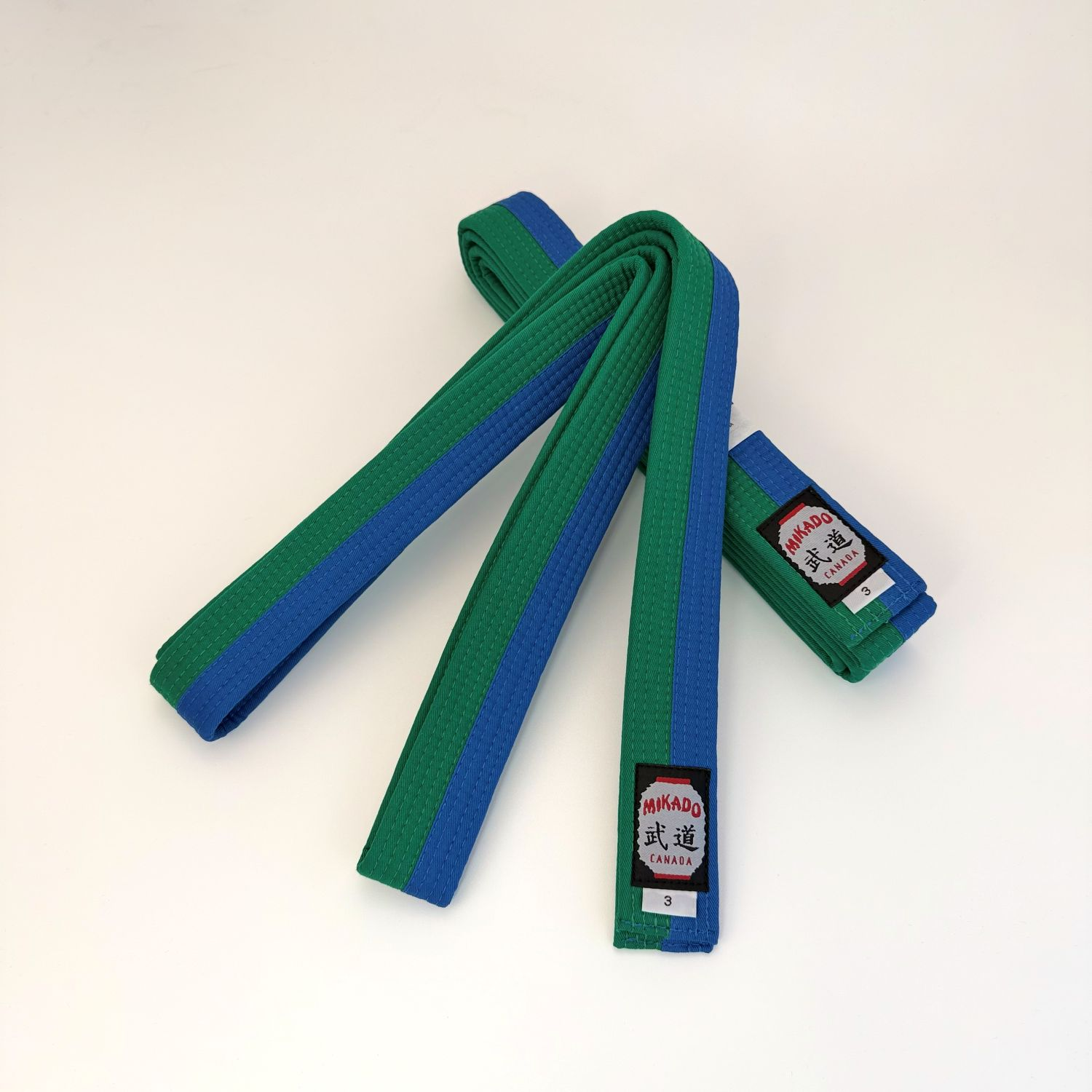 Karate/Judo Belts Half&Half Colours