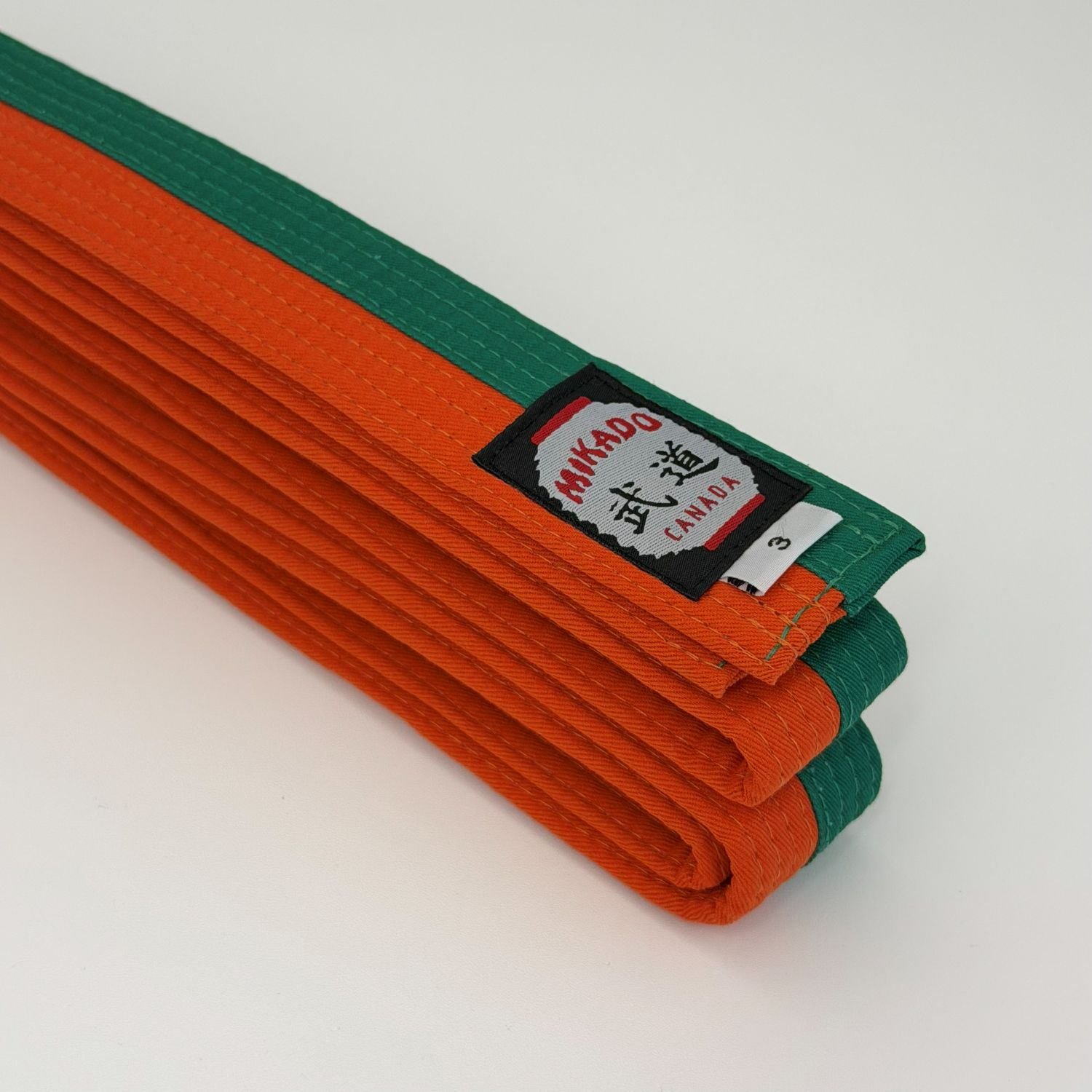 Karate/Judo Belts Half&Half Colours