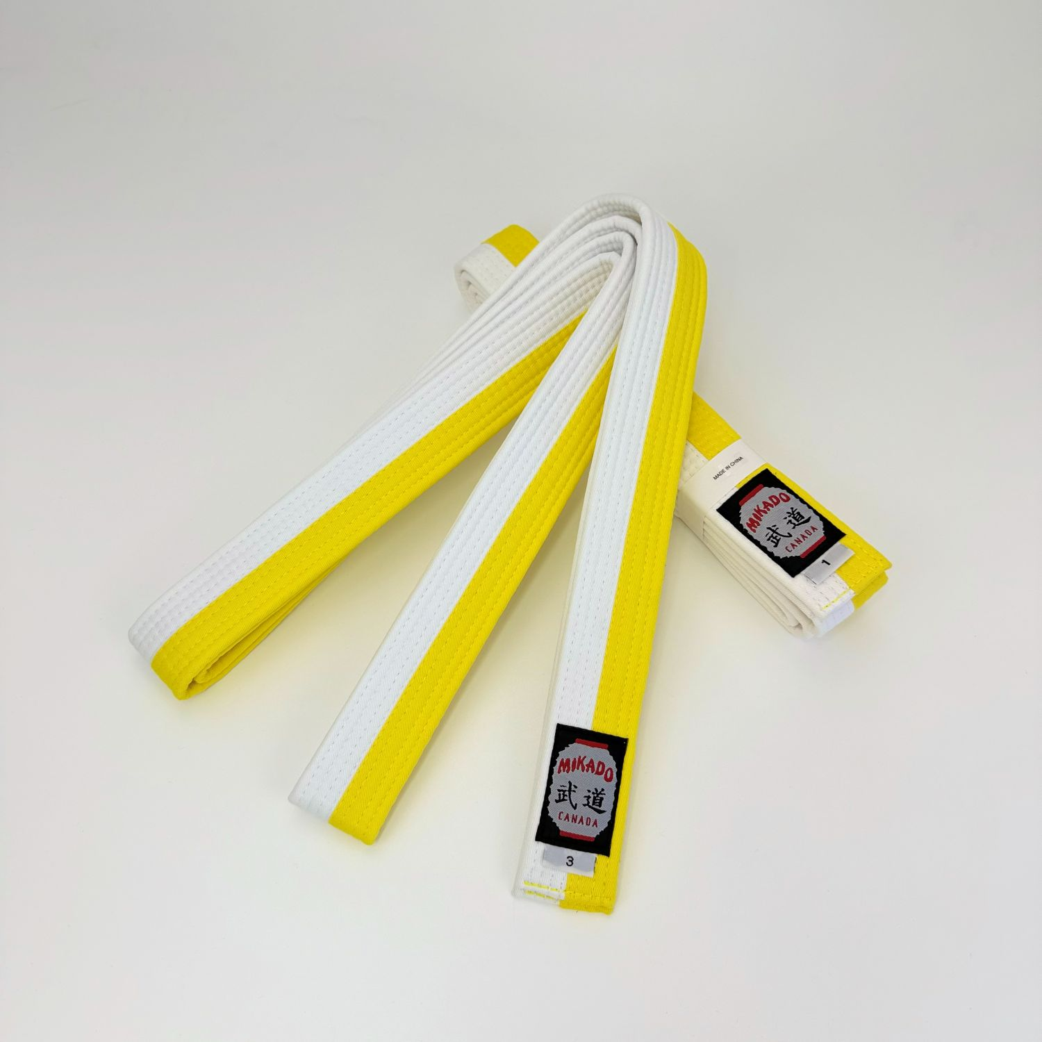 Karate/Judo Belts Half&Half Colours