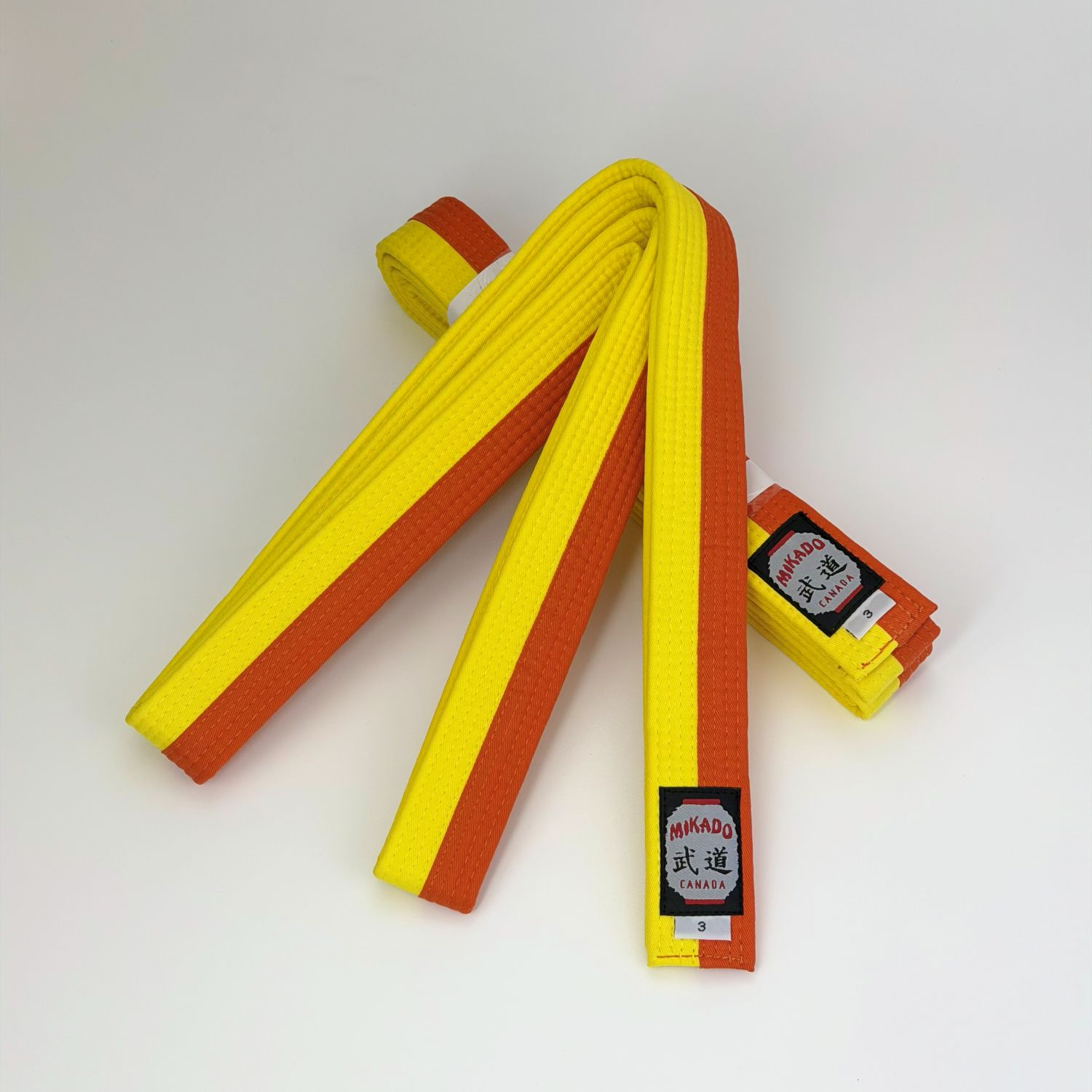Karate/Judo Belts Half&Half Colours
