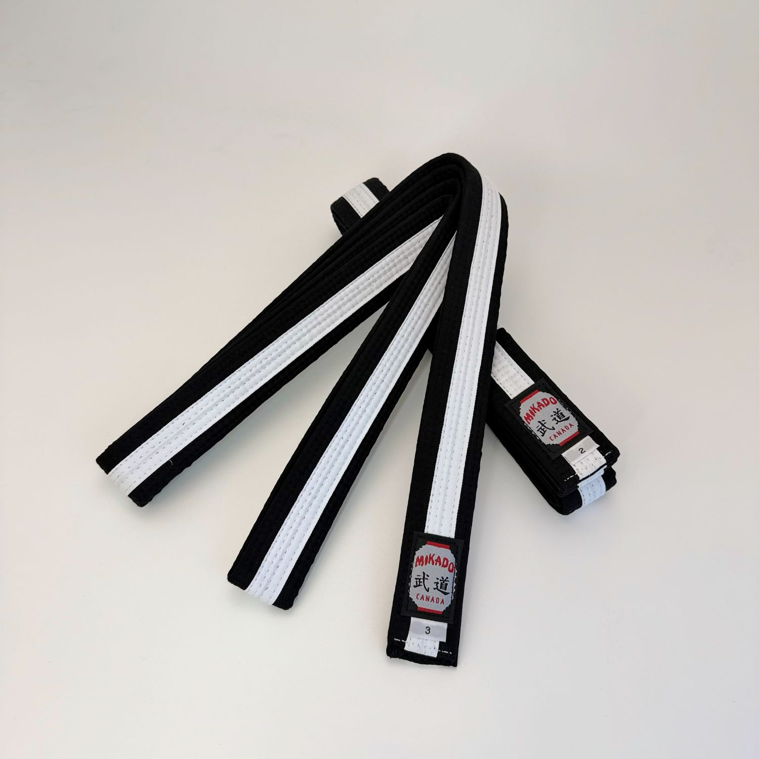 Karate/Judo Belts with Stripe