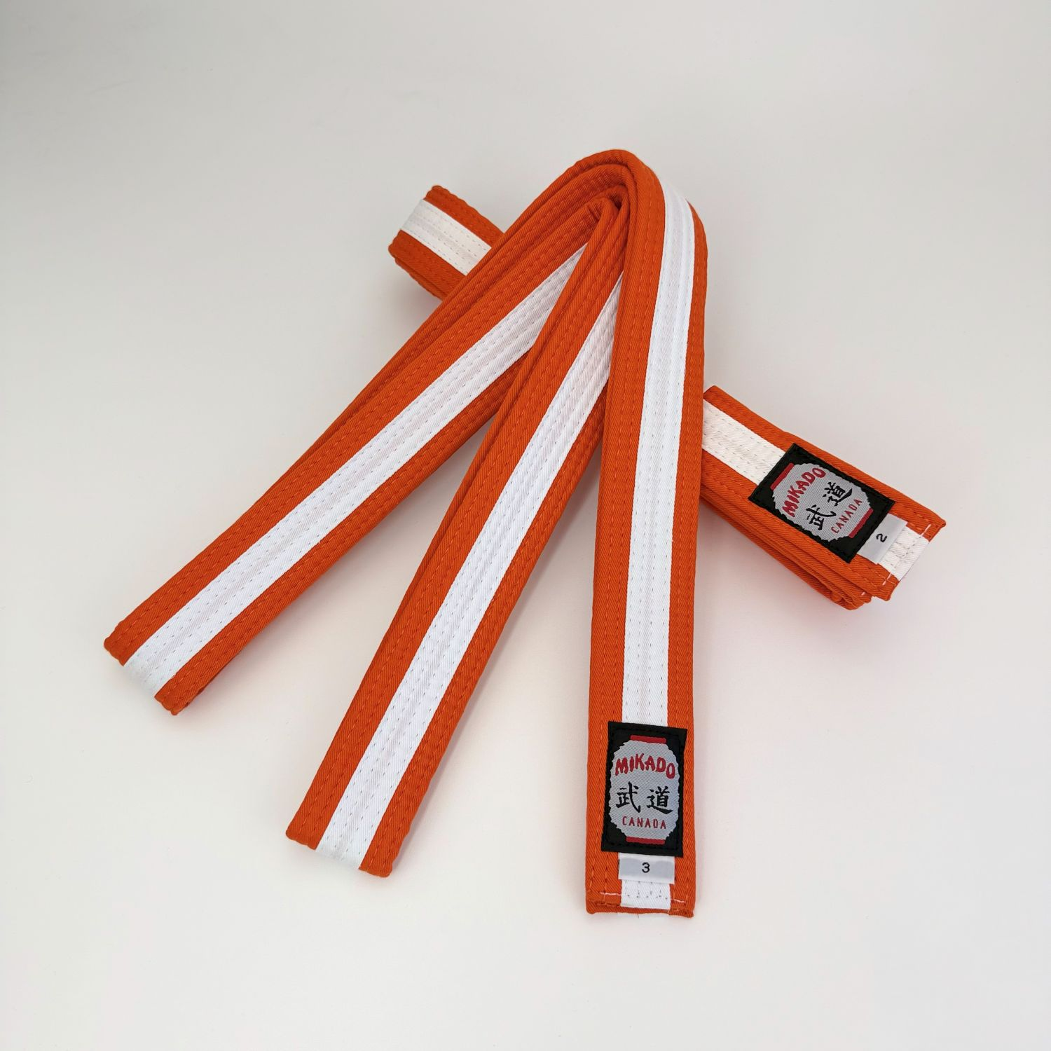 Karate/Judo Belts with Stripe