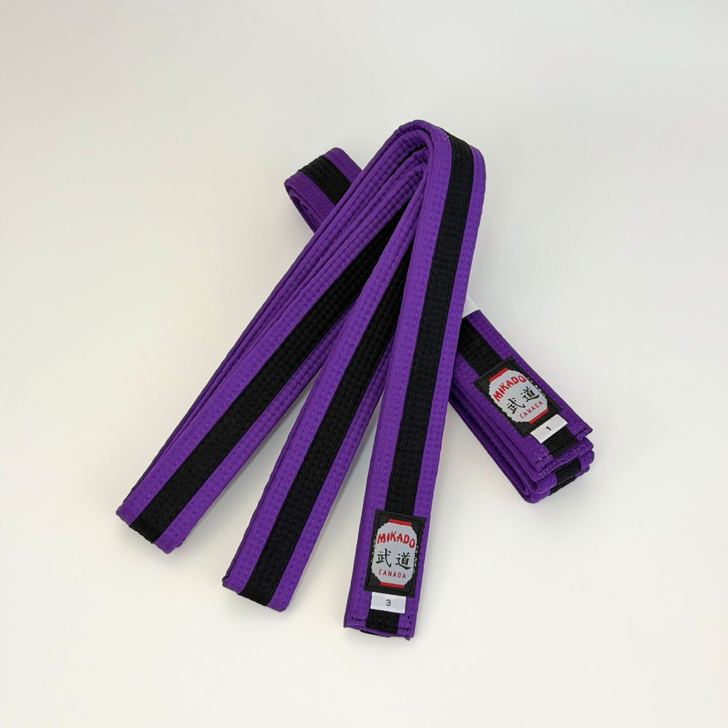 Karate/Judo Belts with Stripe