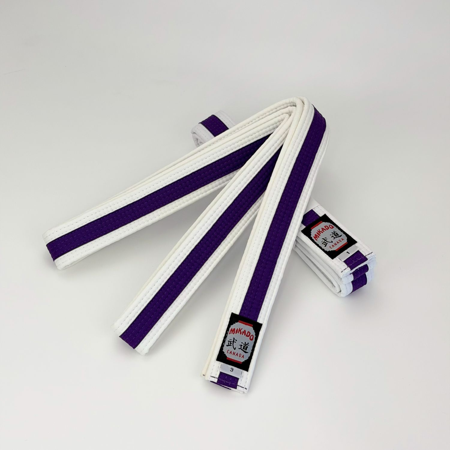 Karate/Judo Belts with Stripe
