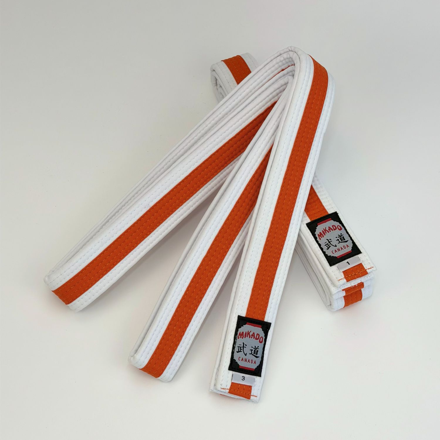 Karate/Judo Belts with Stripe