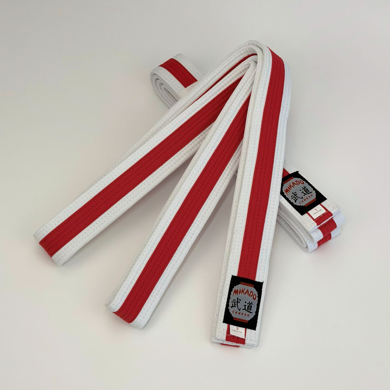 Karate/Judo Belts with Stripe