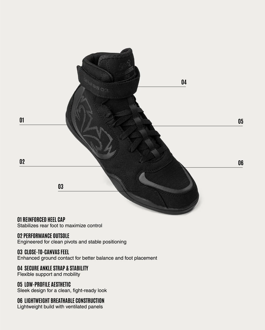 Rival 2026 RSX-Genesis 3 Boxing Boots