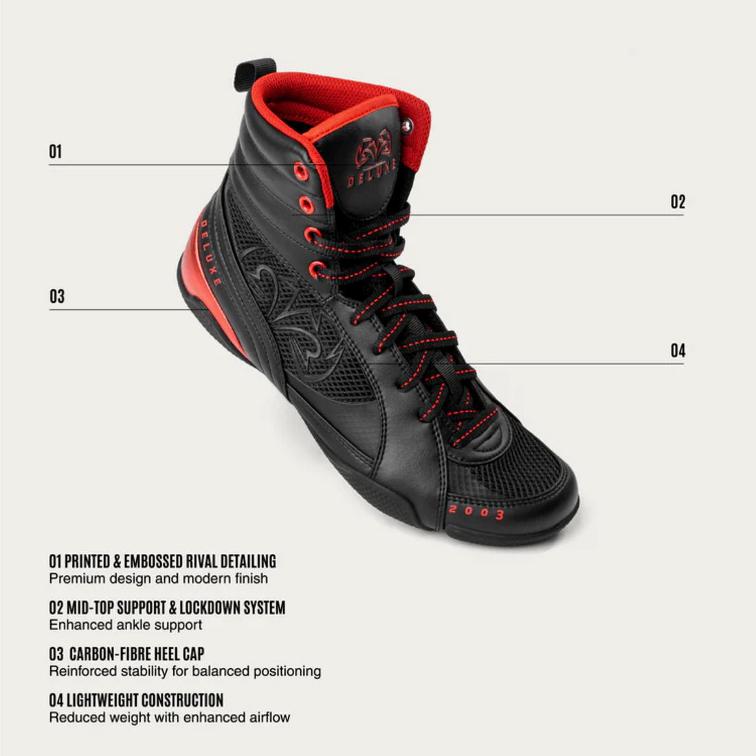 Rival 2026 RSX-Guerrero Deluxe Boxing Boots