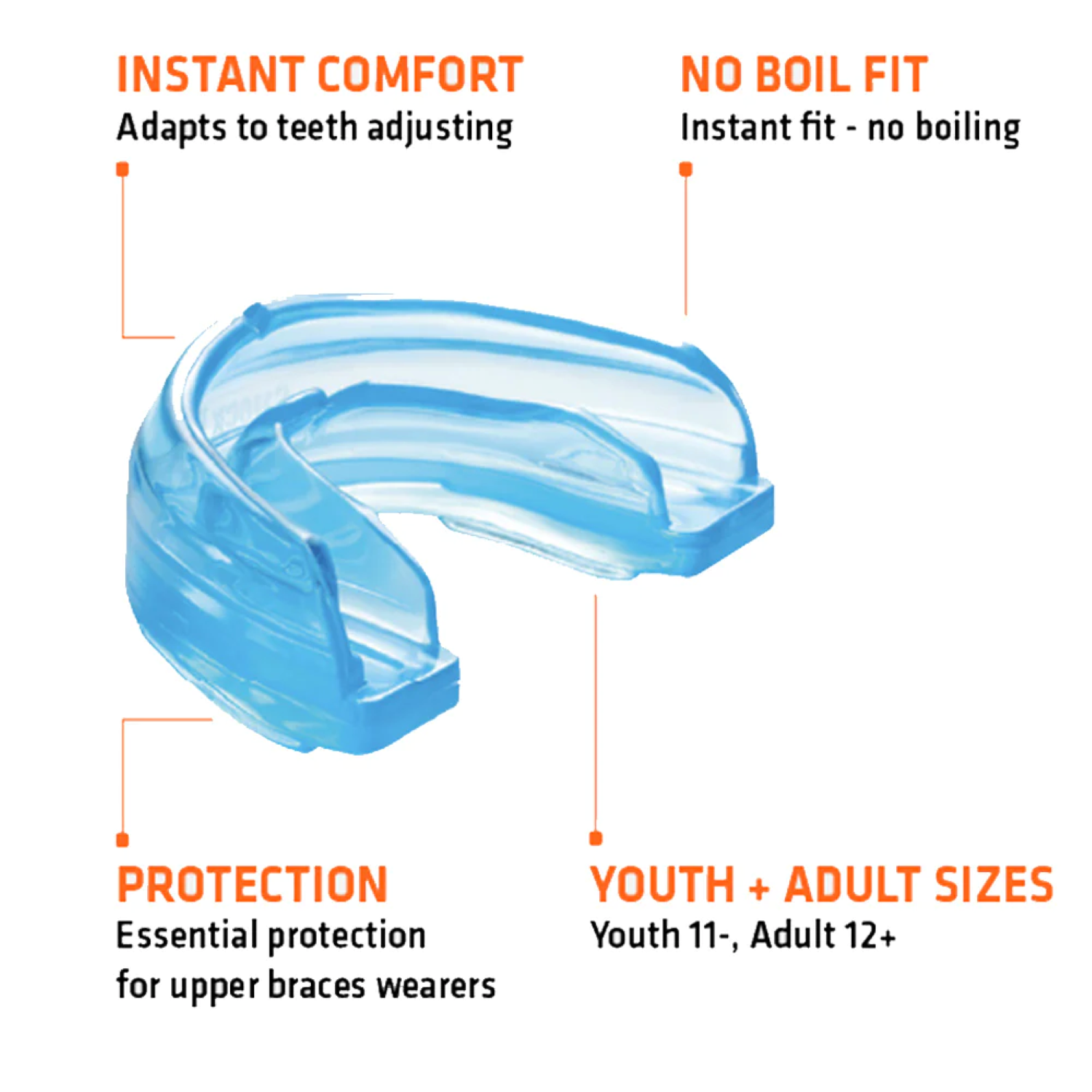 Shock Doctor Braces Mouth Guard