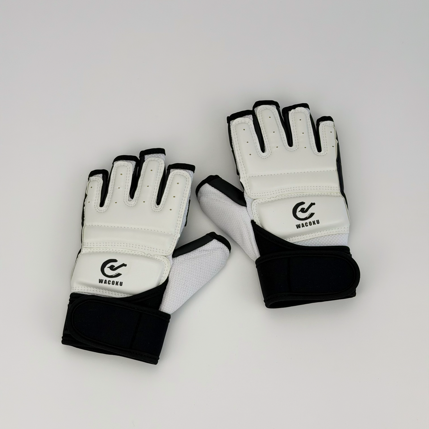 Wacoku Vinyl Open Finger Taekwondo Gloves