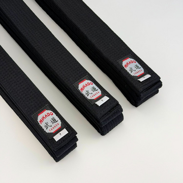 Wide Deluxe Black Belts