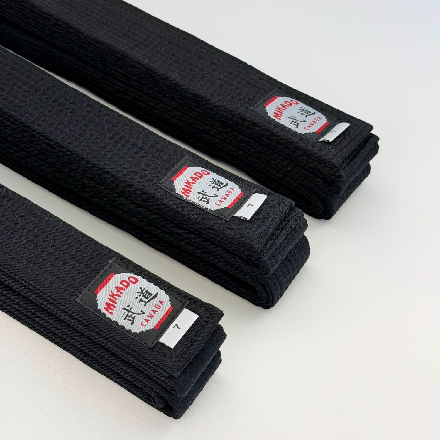 Wide Deluxe Black Belts