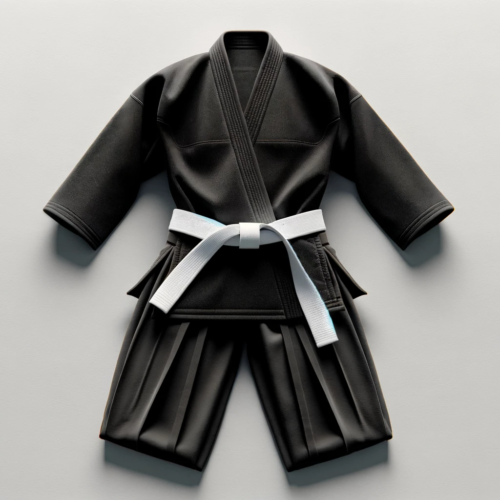 Mikado Brazilian Jujitsu Uniform (White, Blue and Black)