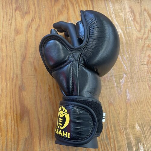 Asahi Leather Hybrid MMA Gloves